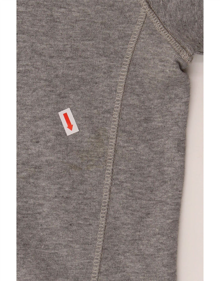 TIMBERLAND Mens Graphic Hoodie Jumper Medium Grey Cotton Vintage Timberland and Second-Hand Timberland from Messina Hembry 