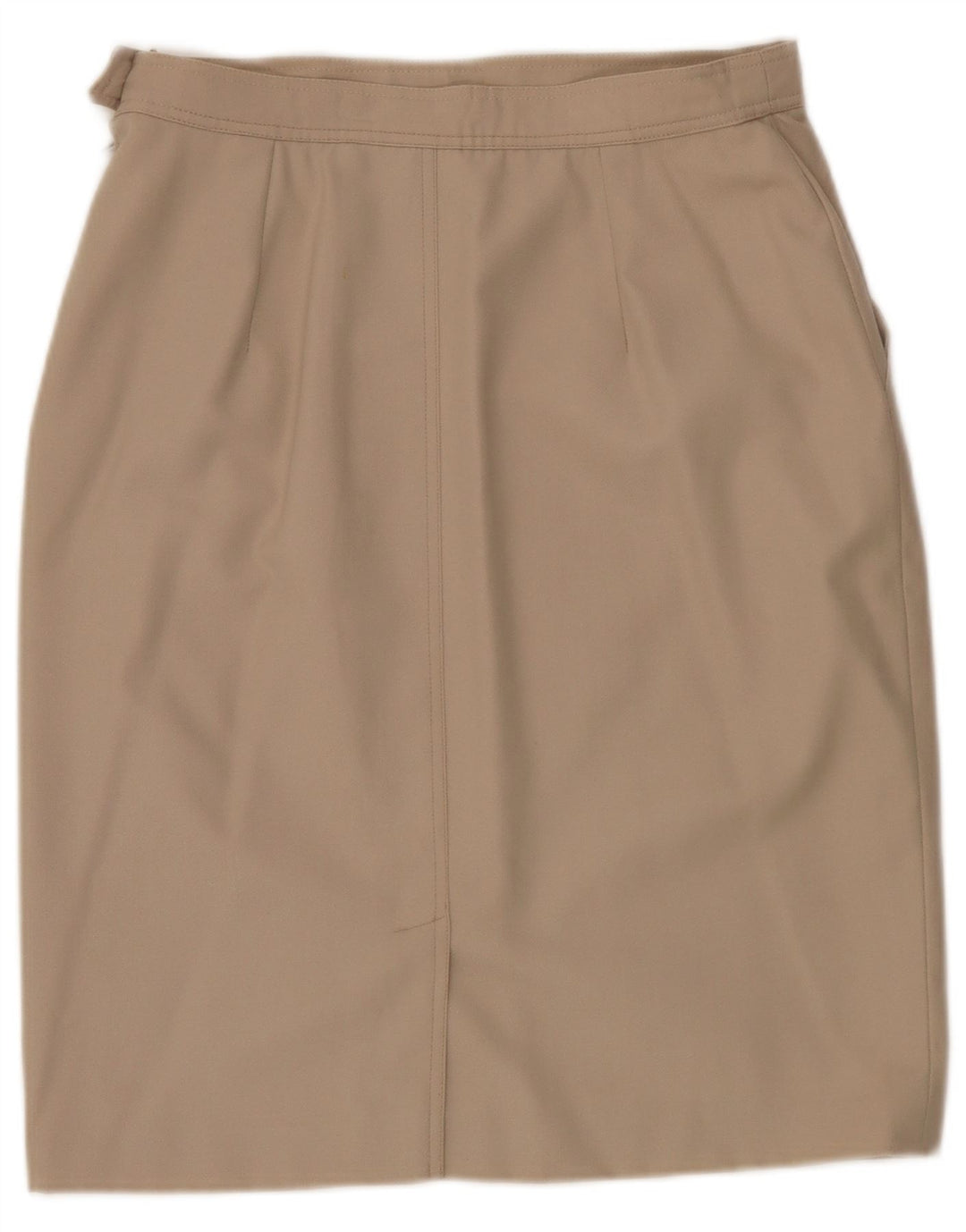 Marella Womens Pencil Skirt UK 16 Large W30 Beige Wool