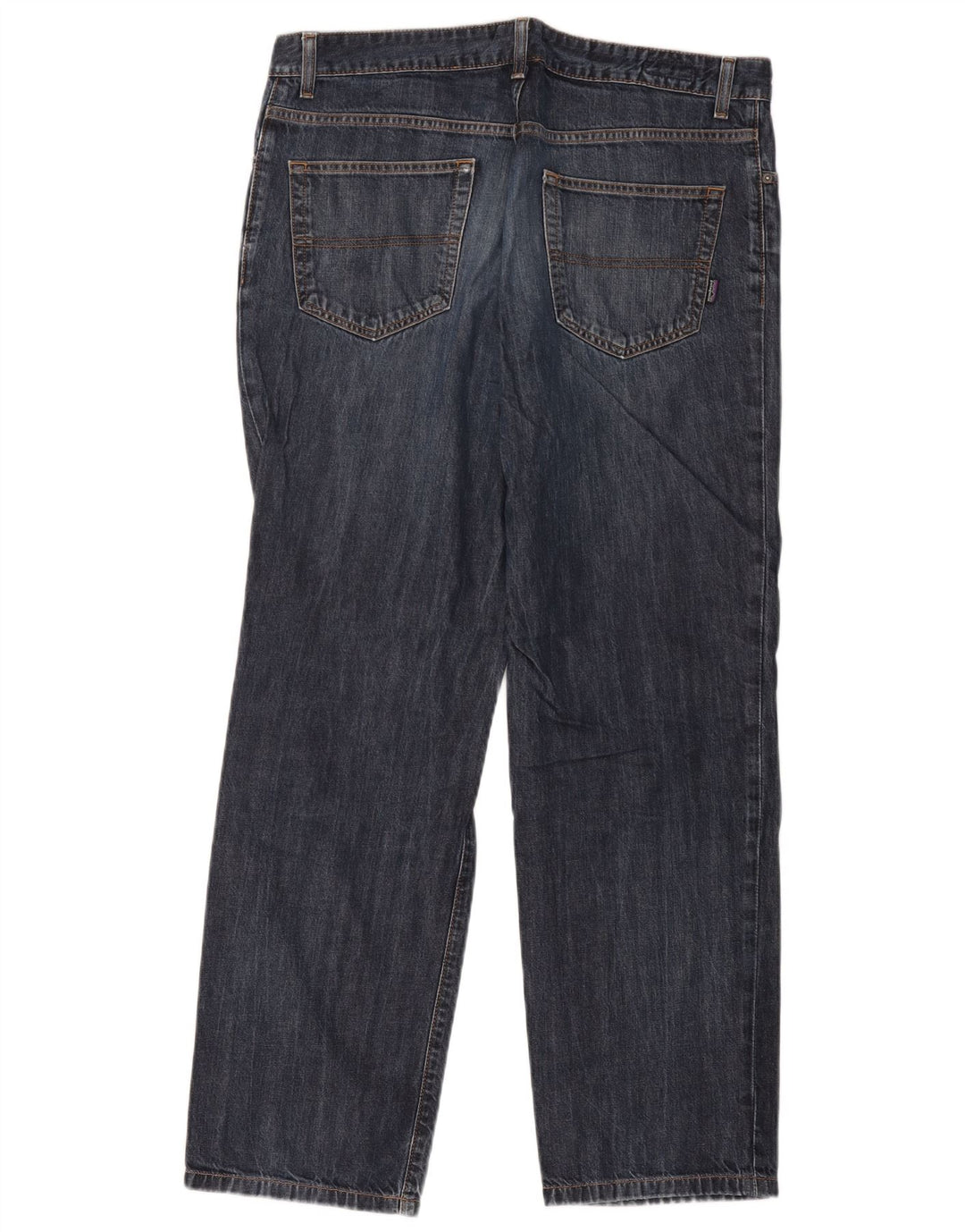 Patagonia Straight Jeans til mænd W38 L31 Blå Bomuld