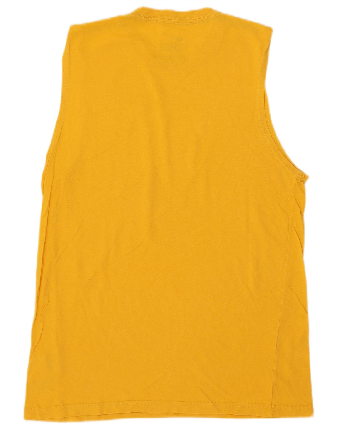 Nike Herre Regular Fit Vest Top Medium Gul Bomuld