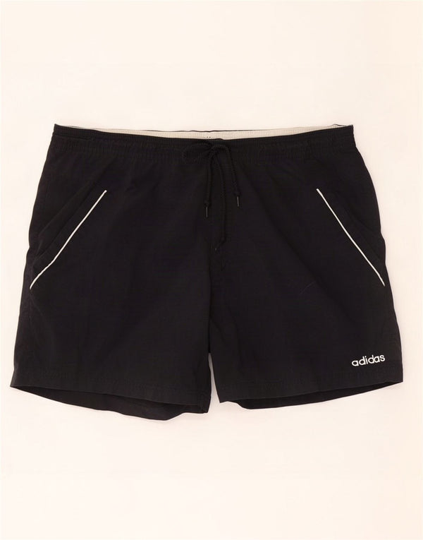 Adidas Mens Sport Shorts Large Black Polyamide