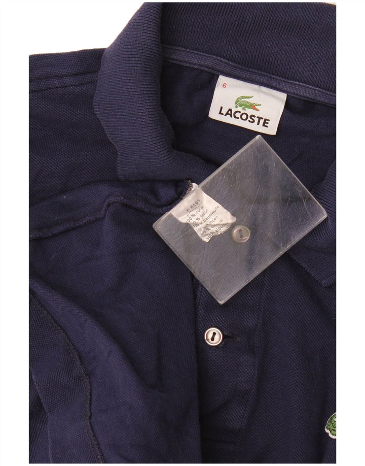 Lacoste herre poloskjorte str. 6 XL marineblå