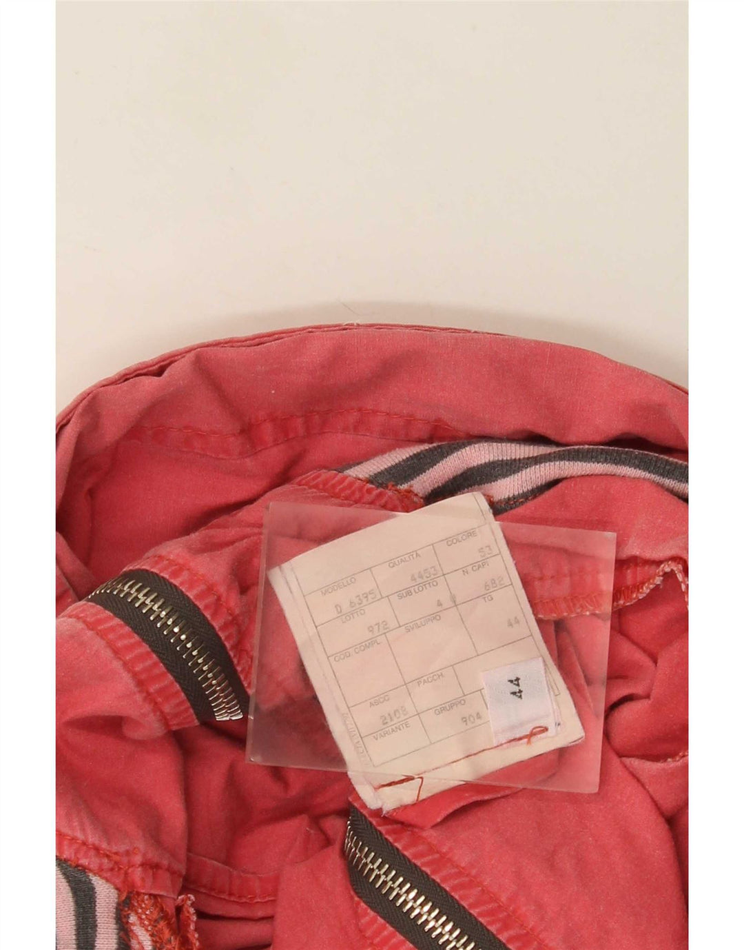 Vintage oversize bomberjakke til kvinder IT 44 Medium Pink Bomuld