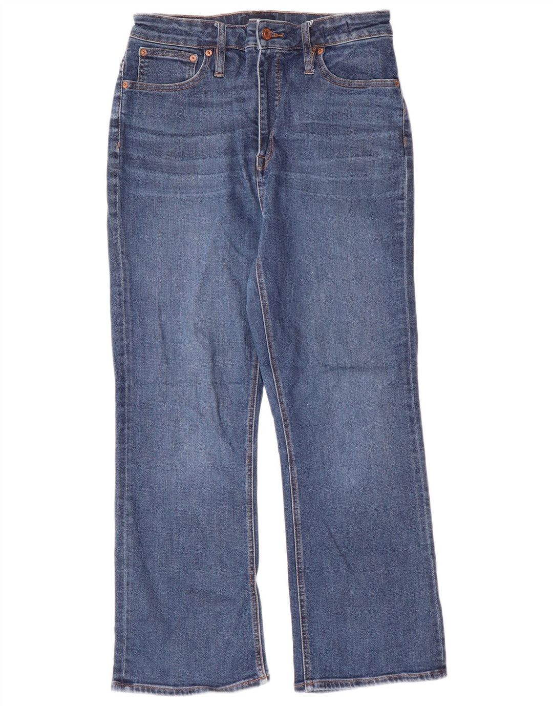 J. CREW Dame Bootcut Jeans W30 L26 Blå Bomuld