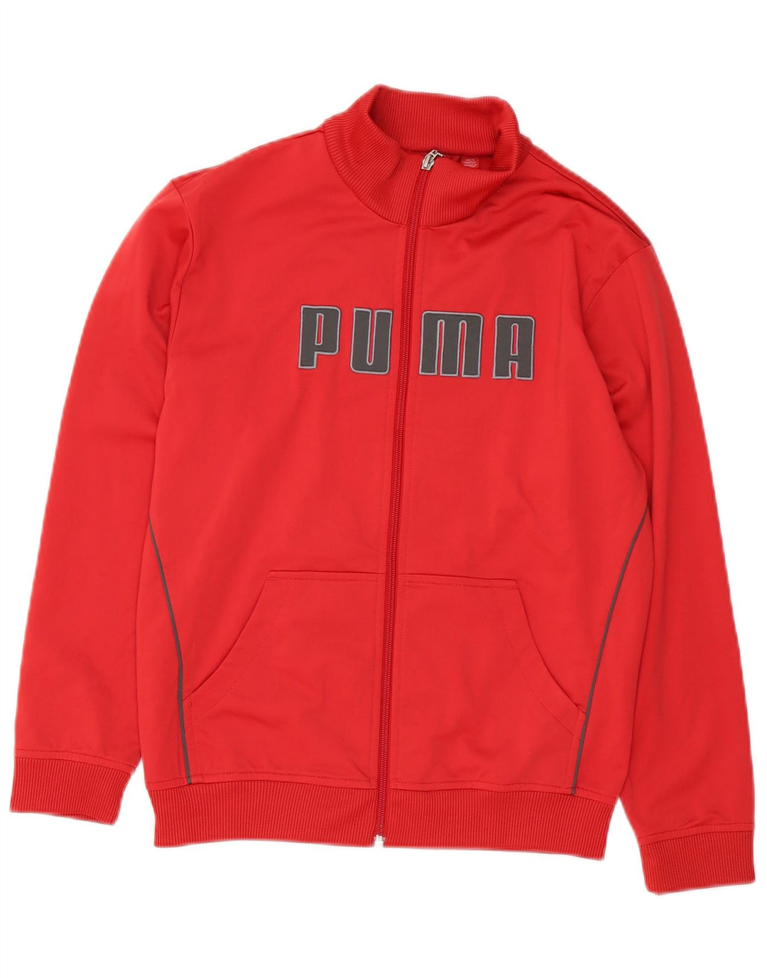 Puma drenge grafisk træningsdragt topjakke 11-12 år rød polyester