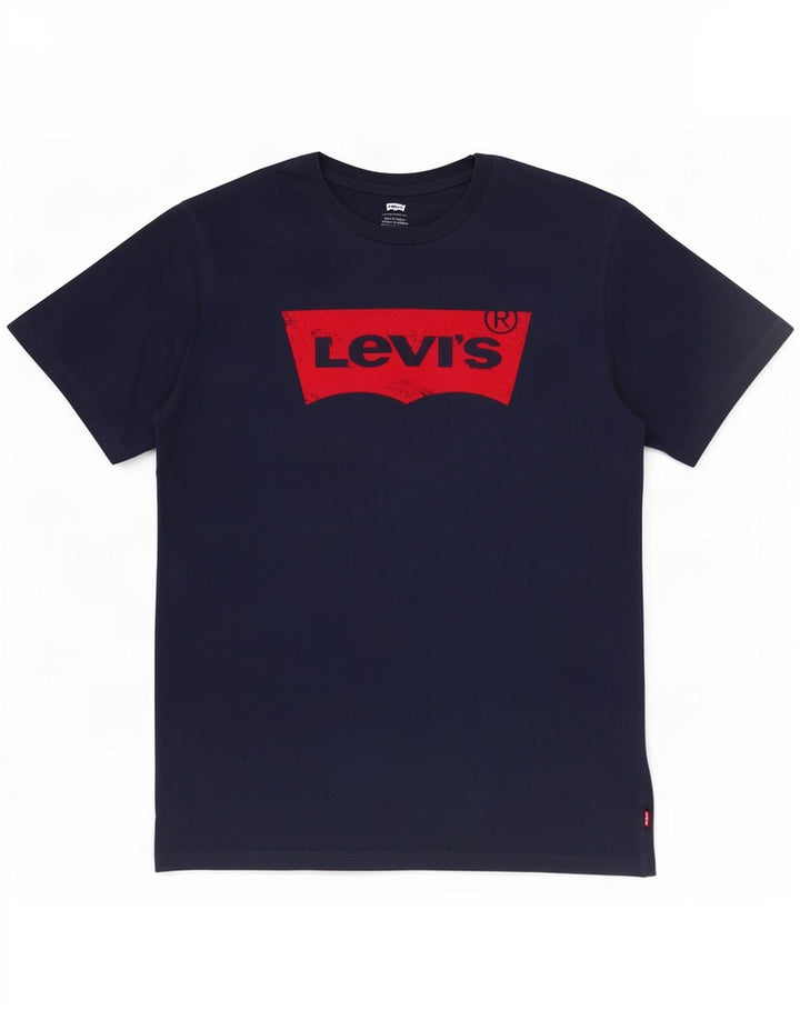 Levi's Grafisk T-shirt til mænd Top Medium Navy Blue