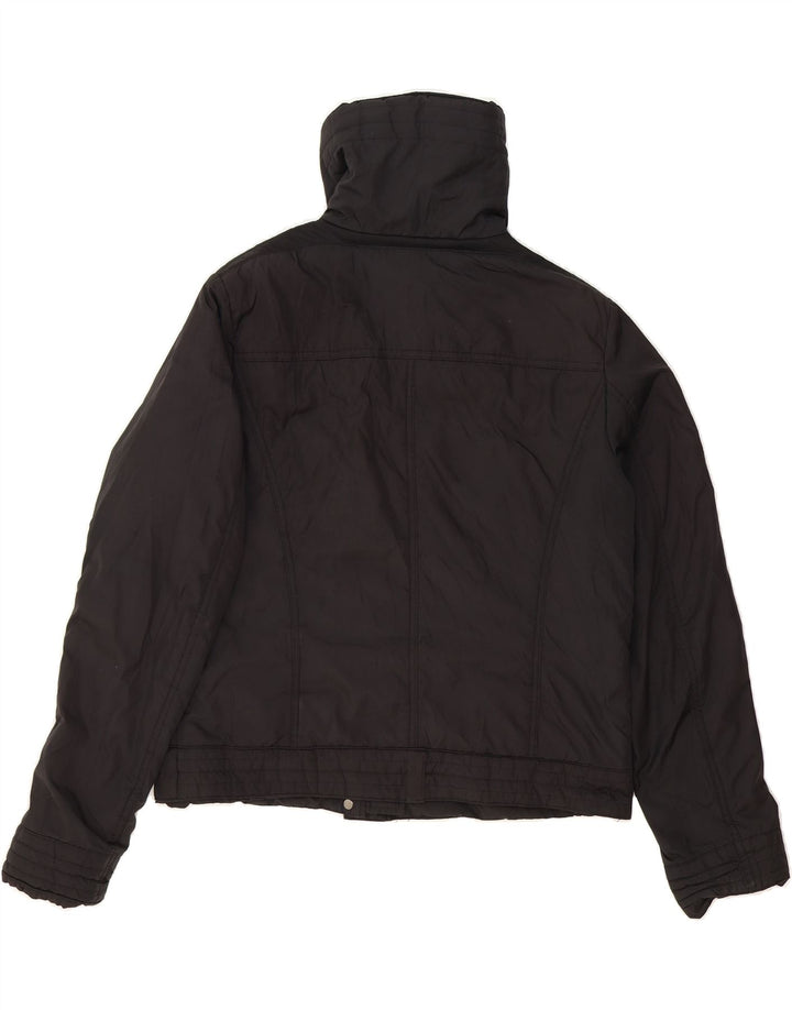 GEOX Womens Utility Jacket UK 16 Large Black Polyester Vintage Geox and Second-Hand Geox from Messina Hembry 