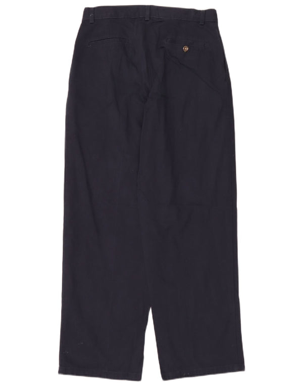 Izod Boys Pegged Chino Bukser 15-16 år W28 L30 Navy Blue Bomuld