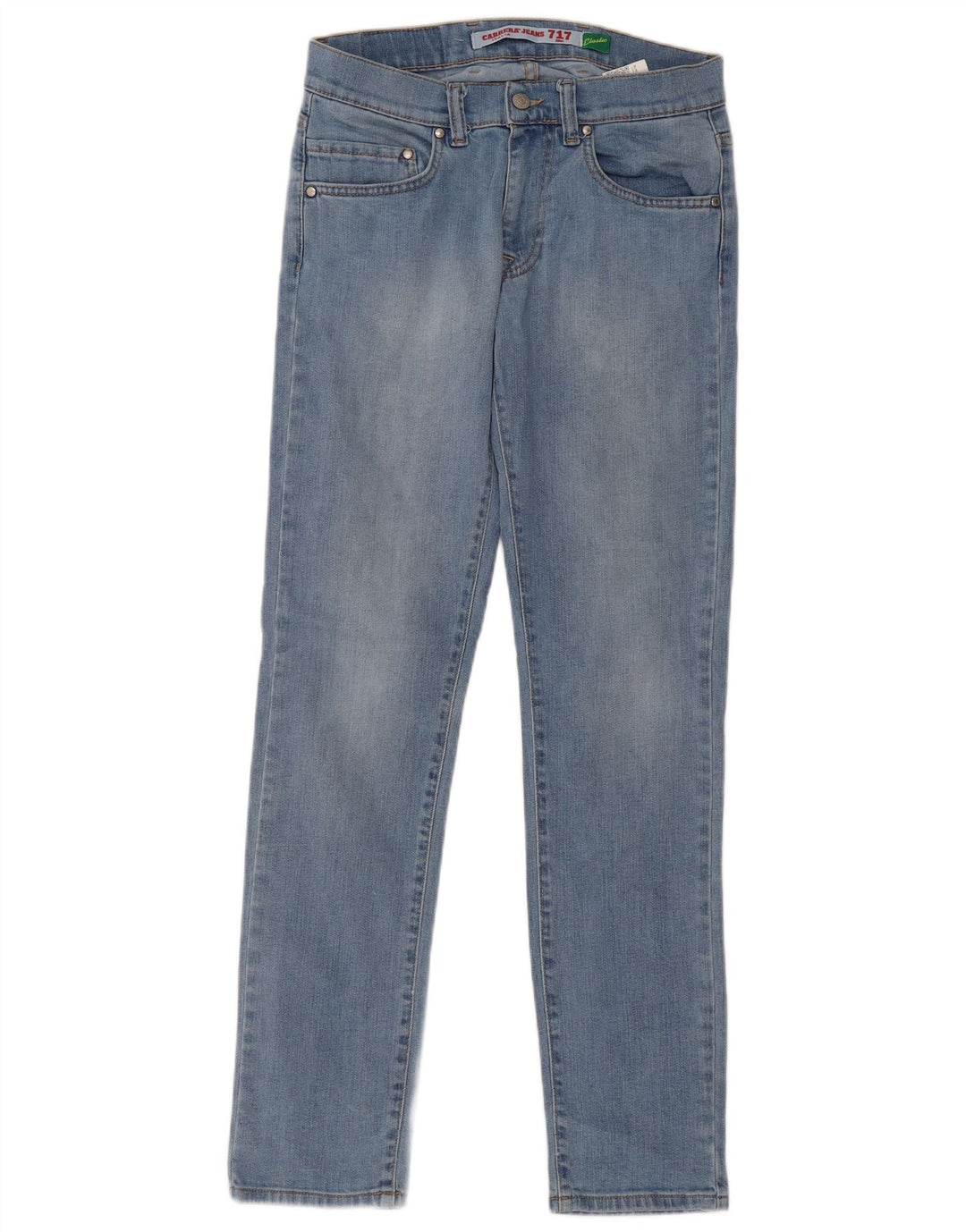 CARRERA Womens 717 Slim Jeans IT 46 Large W31 L31 Blue Cotton