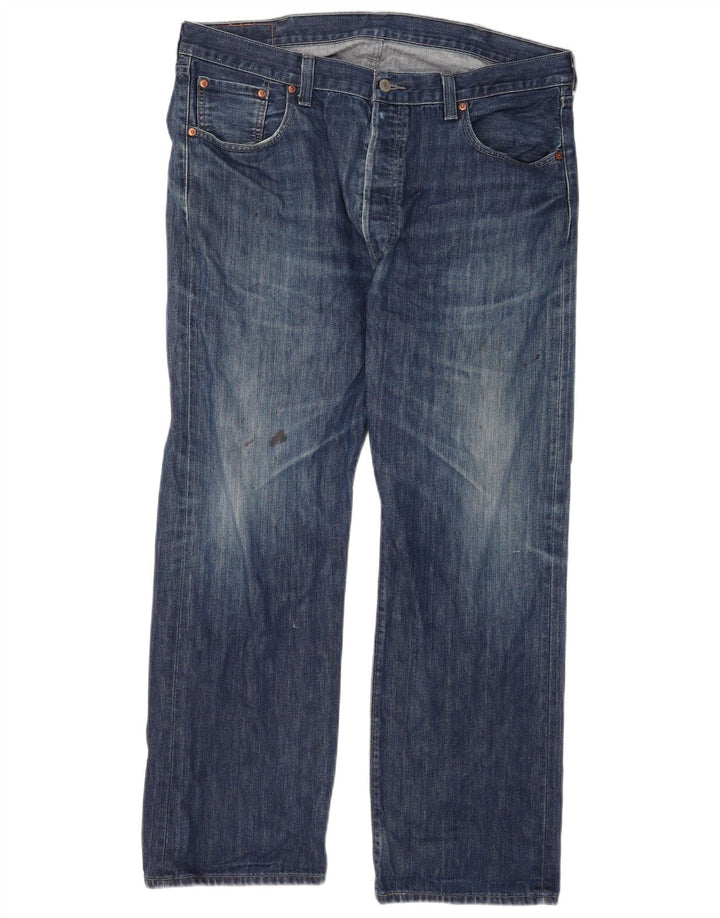 Levi's Straight Jeans til mænd W40 L32 Blue Classic