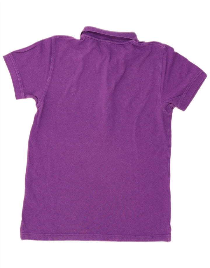 Lyle & Scott herre poloskjorte medium lilla bomuld