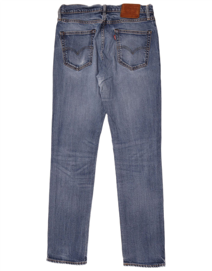 Levi's Herre 511 Slim Jeans W33 L34 Blå Bomuld