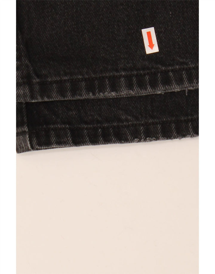 WRANGLER Herre Comfort Fit Straight Jeans W31 L32 Sort Bomuld