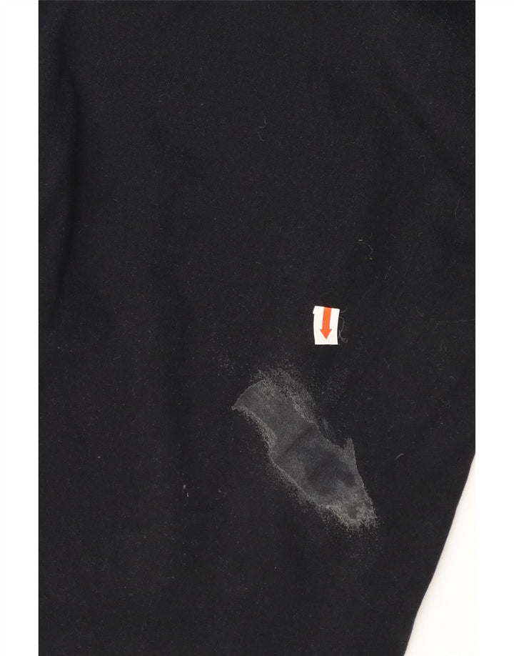 Nike Herre grafisk T-shirt Top Medium Sort Bomuld