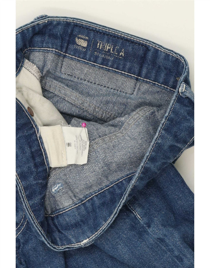 G-Star Straight Jeans til mænd W32 L27 blå bomuld