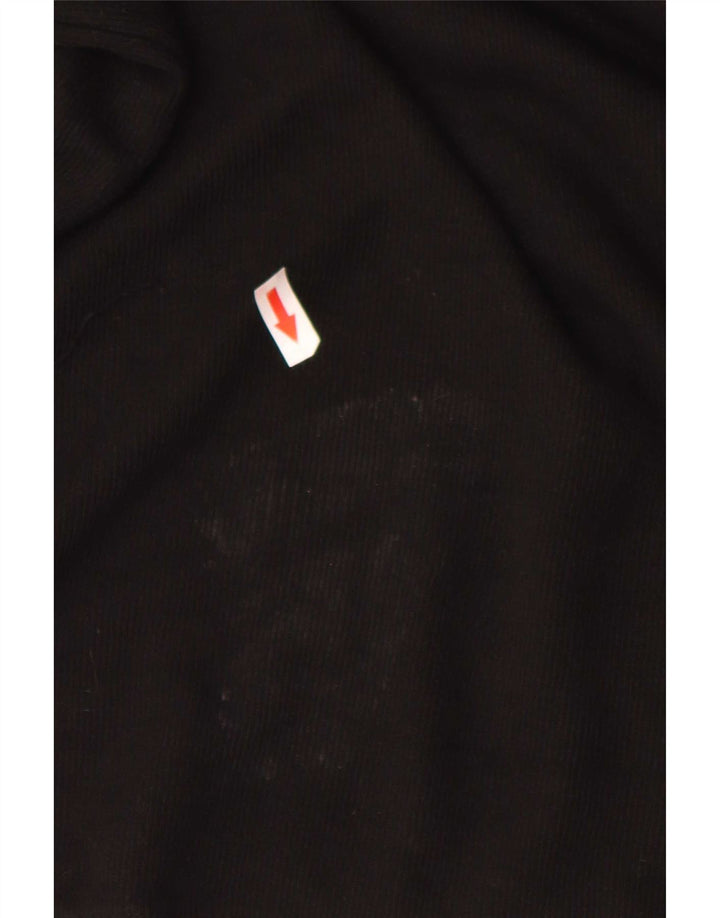Zara Dame Oversized Maxi Dress UK 10 Small Black Polyester