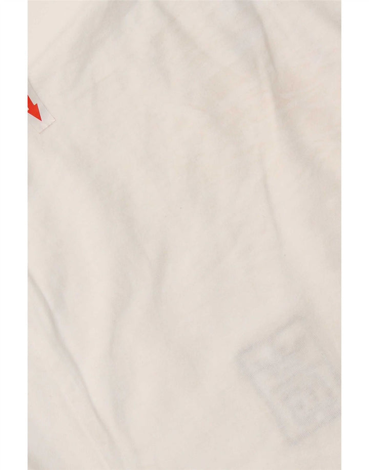 Adidas Herre T-Shirt Top Stor Hvid Bomuld