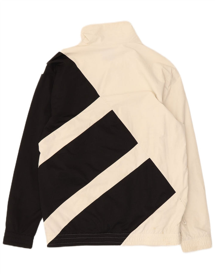 Adidas Herre grafisk træningsdragt Topjakke Medium White Colourblock Polyamid