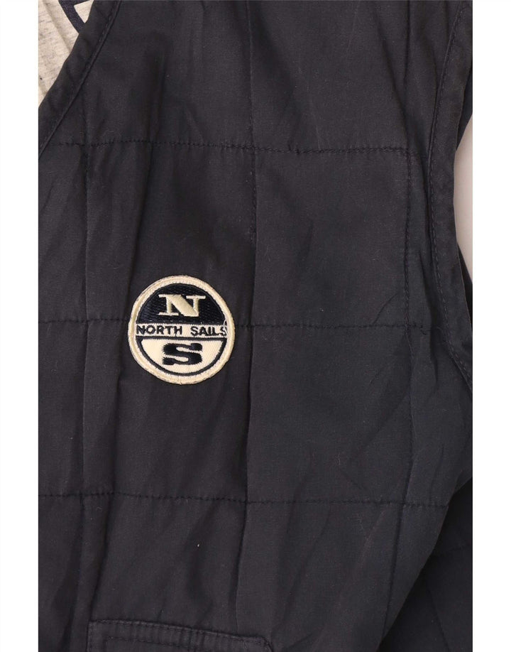 North Sails Herre Quiltet Gilet UK 36 Small Navy Blue
