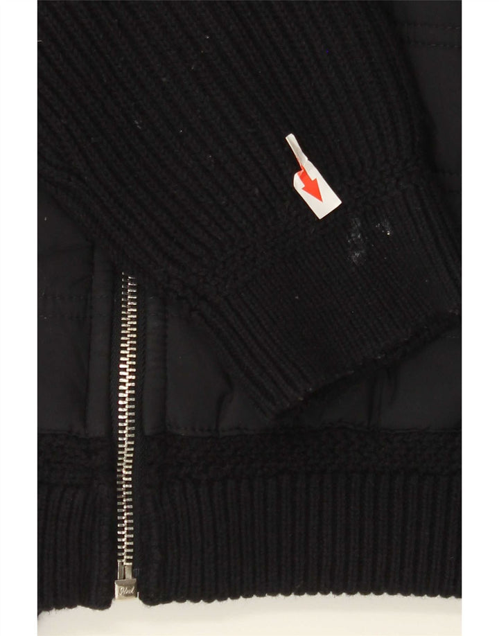 Reiss Herre Cardigan Sweater XL Sort Polyester