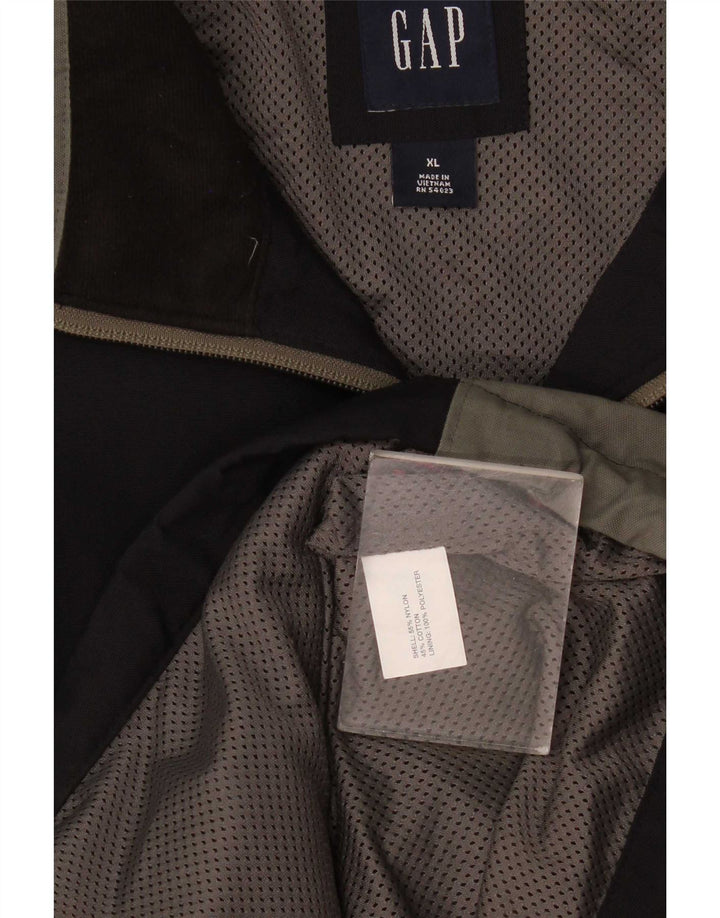 Gap Herre træningsdragt Topjakke XL Sort Colourblock Nylon