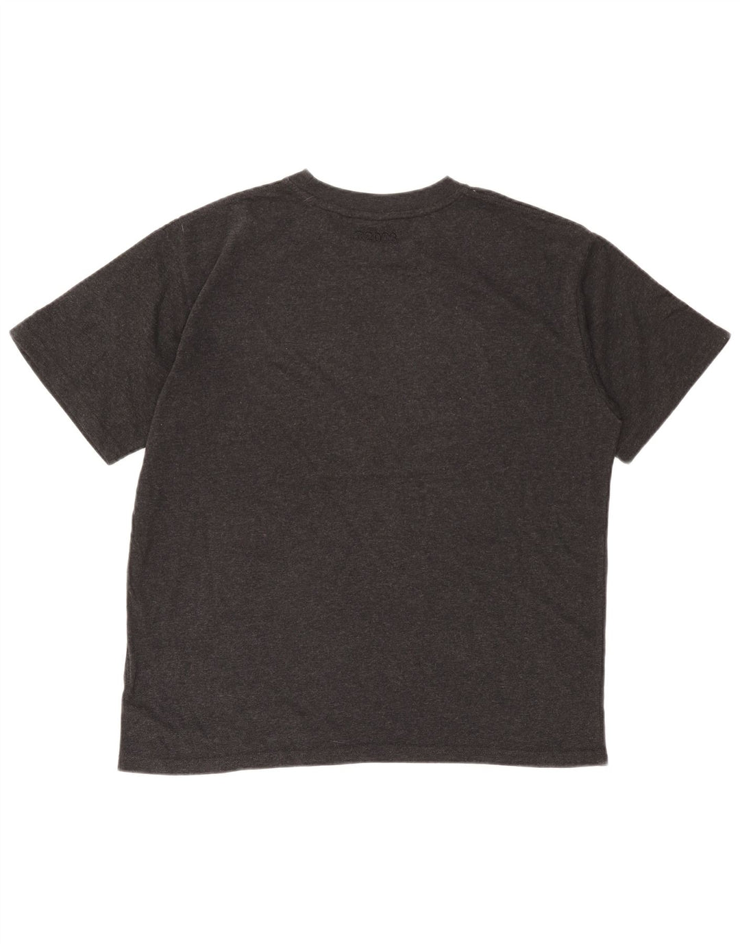 Superdry Grafisk T-shirt top til kvinder UK 14 Stor grå bomuld