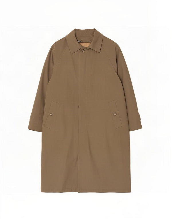 Ralph Lauren Mens Overcoat UK 38 Medium Khaki Nylon