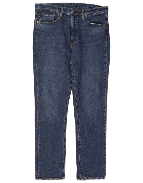LEVI'S Herre 511 Slim Jeans W36 L32 Blå Bomuld