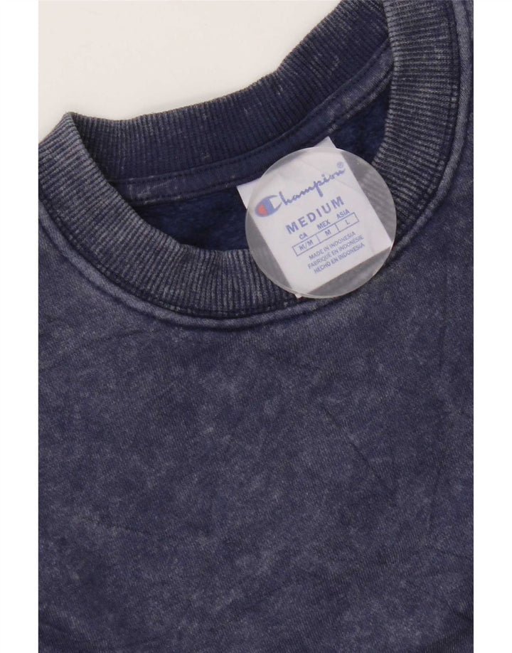Champion Herre Sweatshirt Jumper Medium Navyblå Bomuld