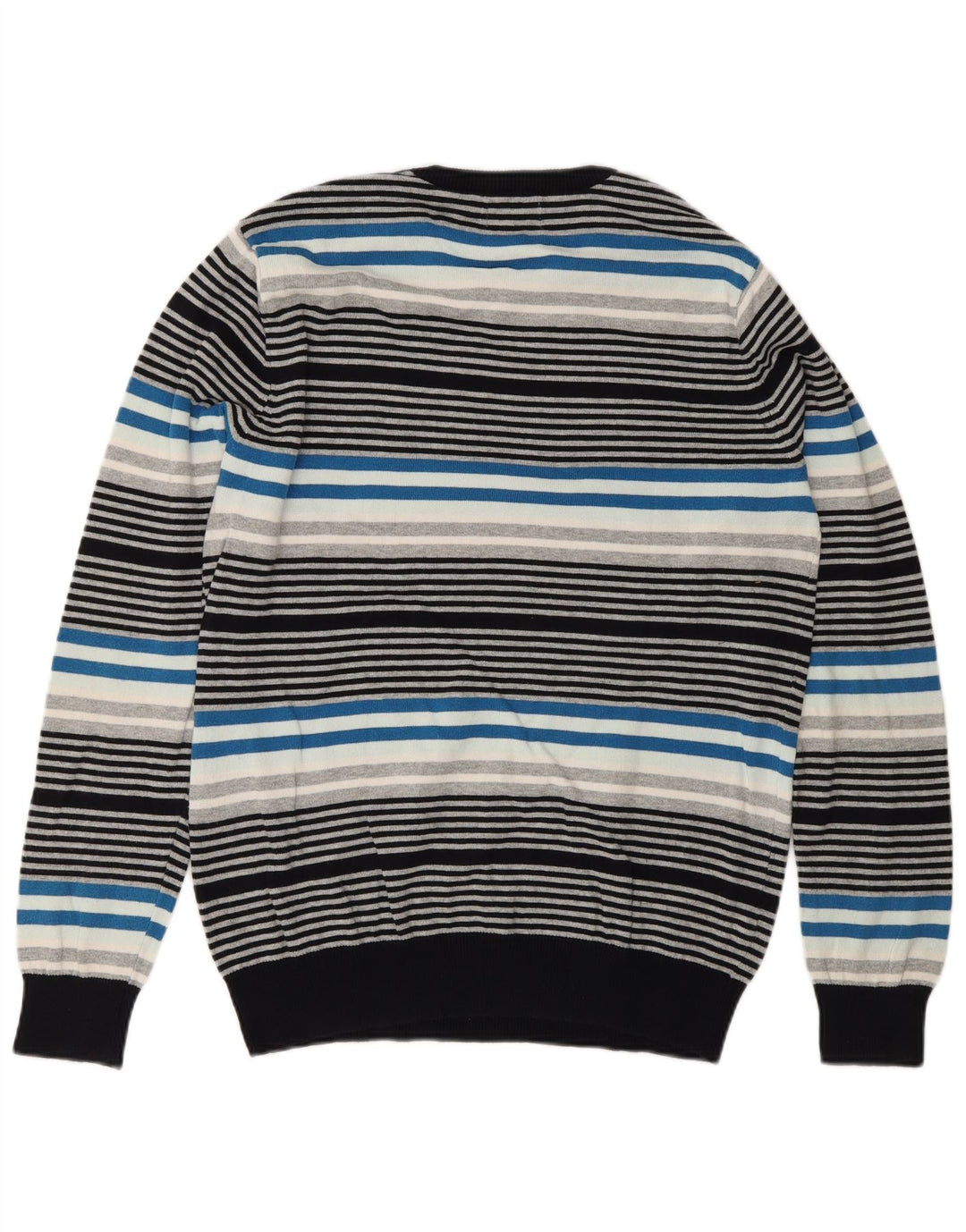 Jack & Jones Herre Crew Neck Jumper Sweater Medium Flerfarvet Stribet