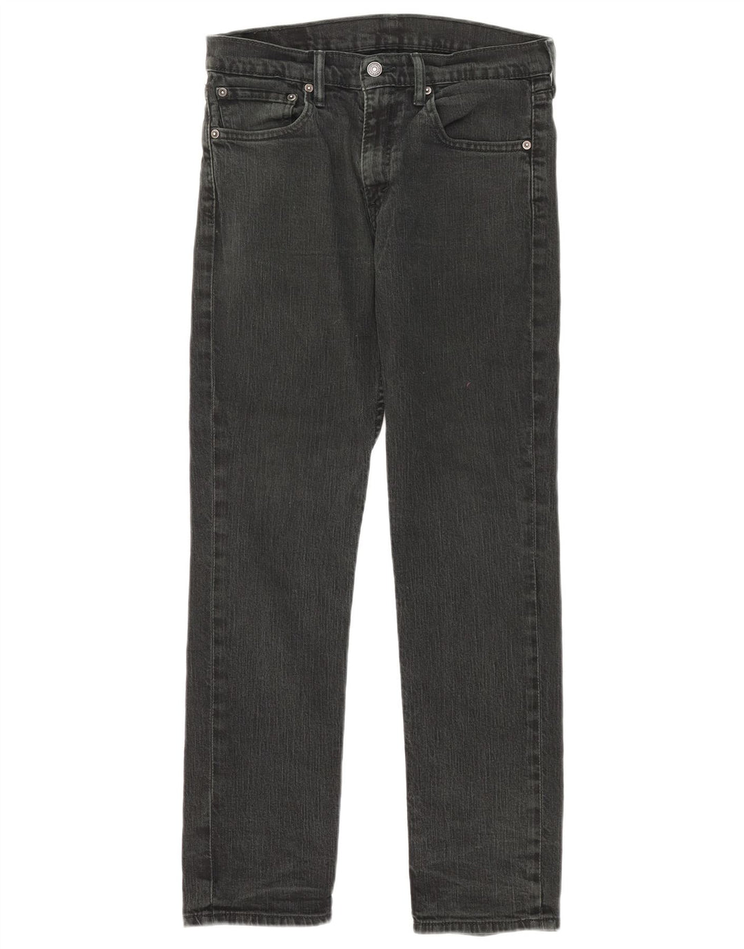Levi's lige jeans til kvinder W32 L30 sort bomuld