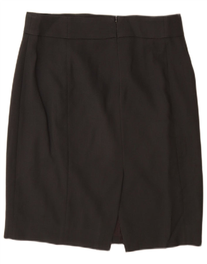 J. Crew lige nederdel til kvinder US 4 Small W28 Sort uld