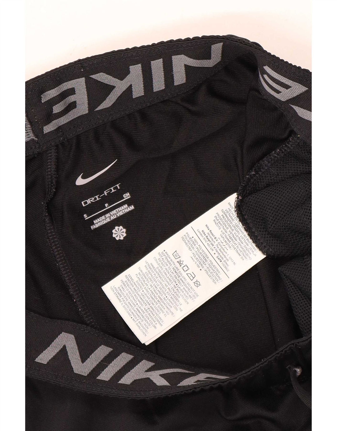 Nike Herre Dri Fit Sportshorts Små sorte polyester