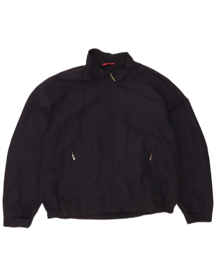 Ivy Oxford Regnjakke til mænd IT 56 3XL Marineblå Polyester