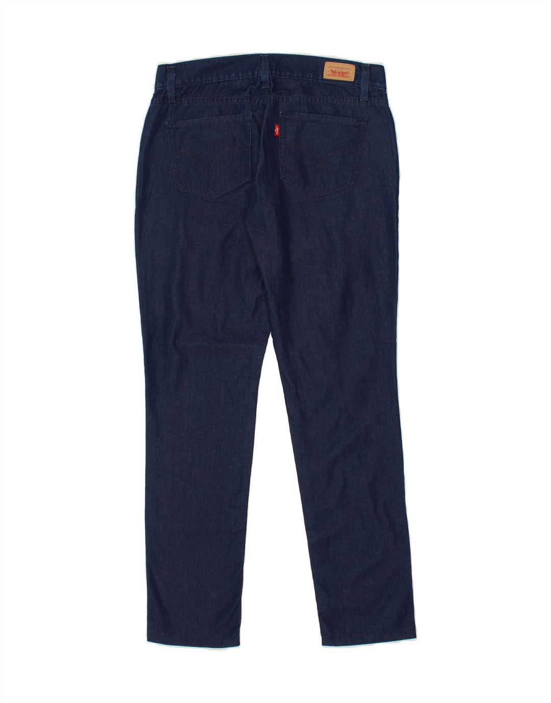 LEVI'S Womens Slim Jeans W29 L29 Navy Blue Cotton Vintage Levi's and Second-Hand Levi's from Messina Hembry 