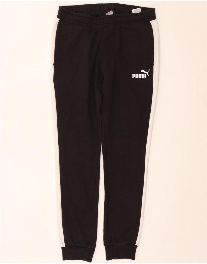 Puma Træningsdragt til mænd Joggers Medium Sort Colourblock Bomuld