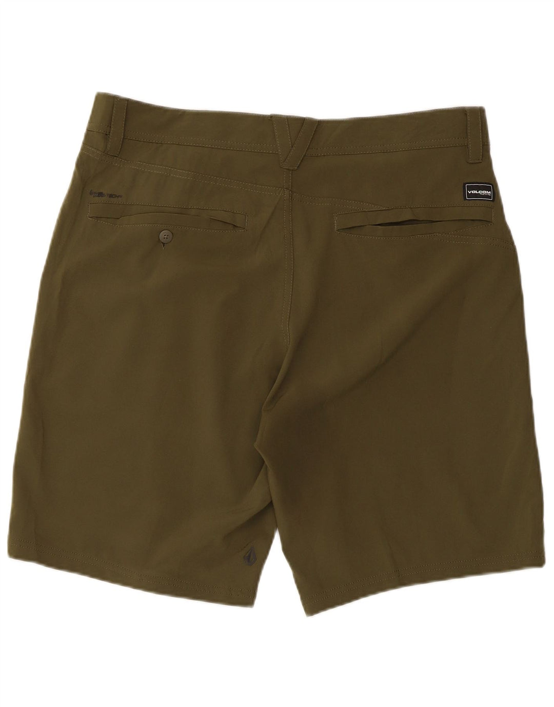 Volcom Herre Chino Shorts Large Khaki Polyester