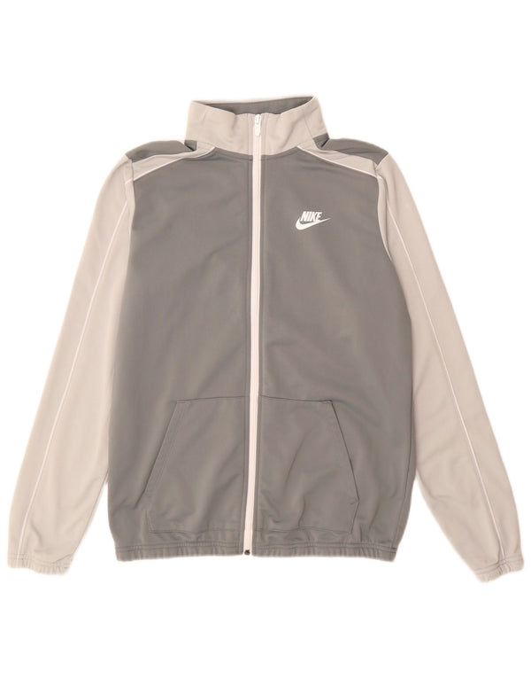 Nike Træningsdragt Topjakke til drenge 13-14 år XL Grå Polyester