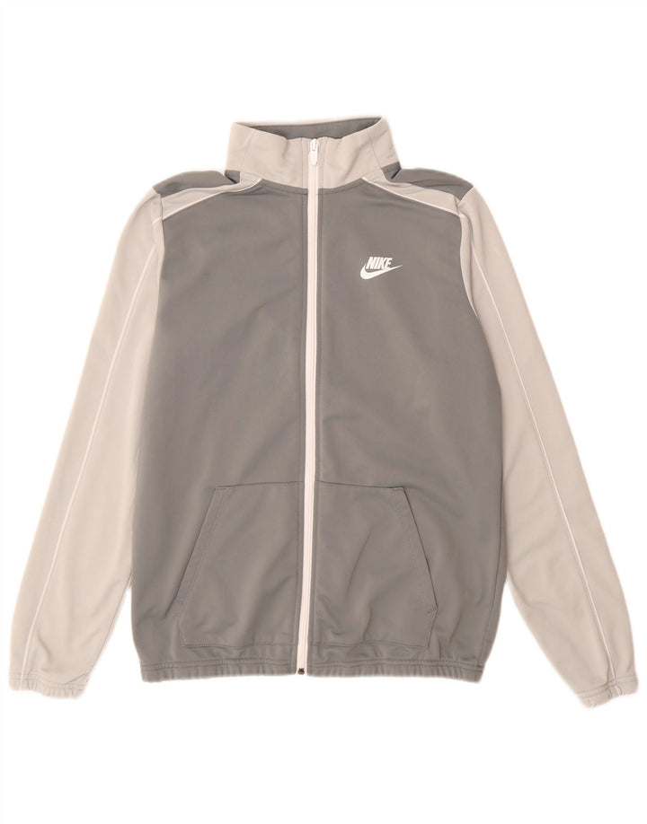 Nike Træningsdragt Topjakke til drenge 13-14 år XL Grå Polyester
