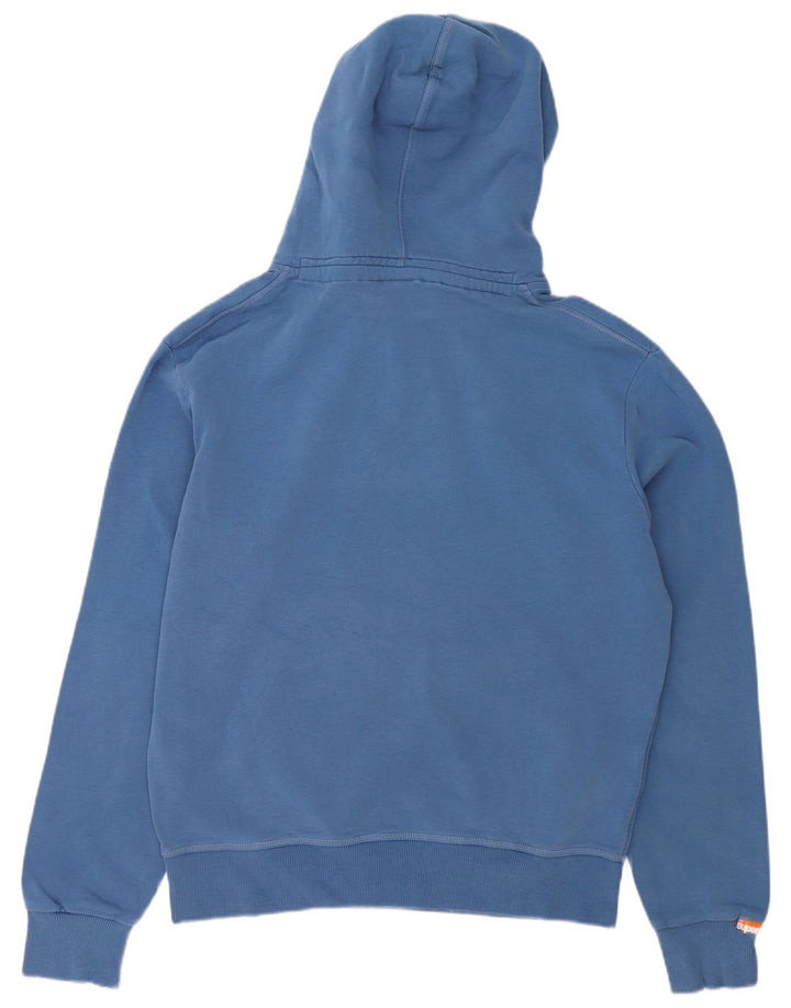 Superdry Hættetrøje til mænd 2XL Blå bomuld