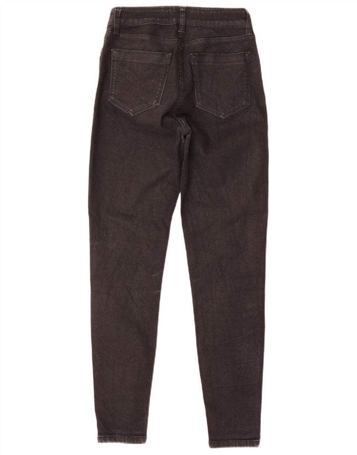 Reiss koniske jeans til kvinder W27 L28 sort bomuld