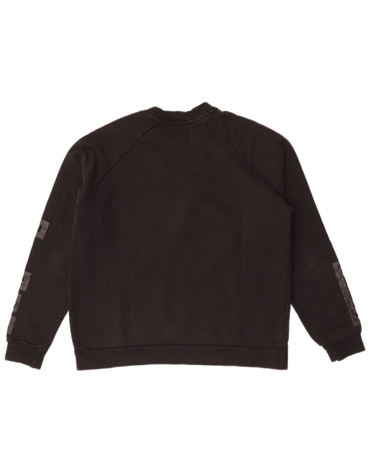 Gaelle Dame Grafisk Sweatshirt Jumper UK 10 Lille Sort