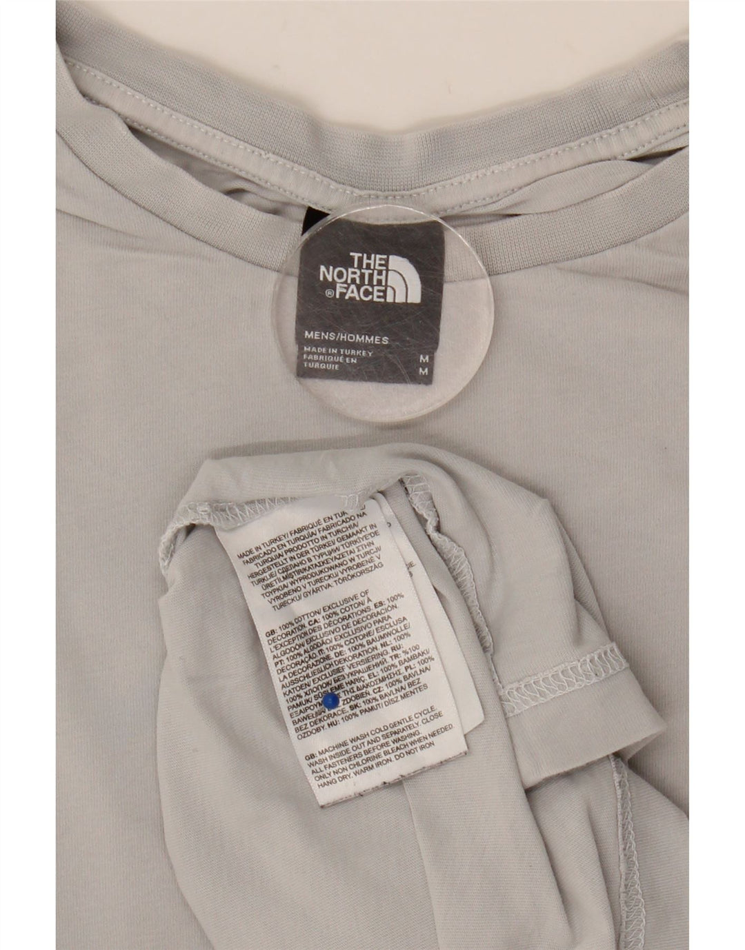 The North Face Herre grafisk T-shirt Top mellemgrå bomuld