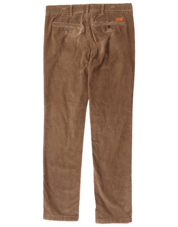 Timberland Herre Slim Corduroy Bukser W34 L34 Brun Bomuld