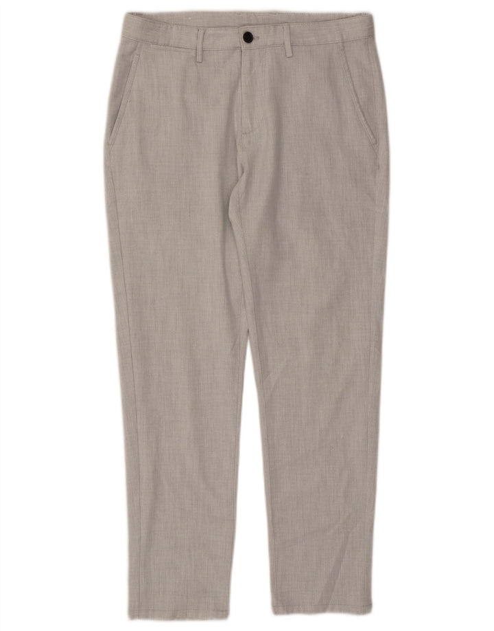 Zara Herre Slim Chino Bukser EU 40 Medium W31 L28 Grå