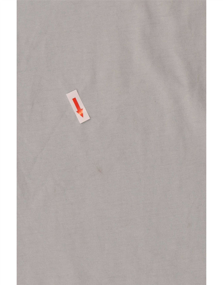 Ted Baker Herre Grafisk T-Shirt Top Størrelse 4 Stor Blå Bomuld