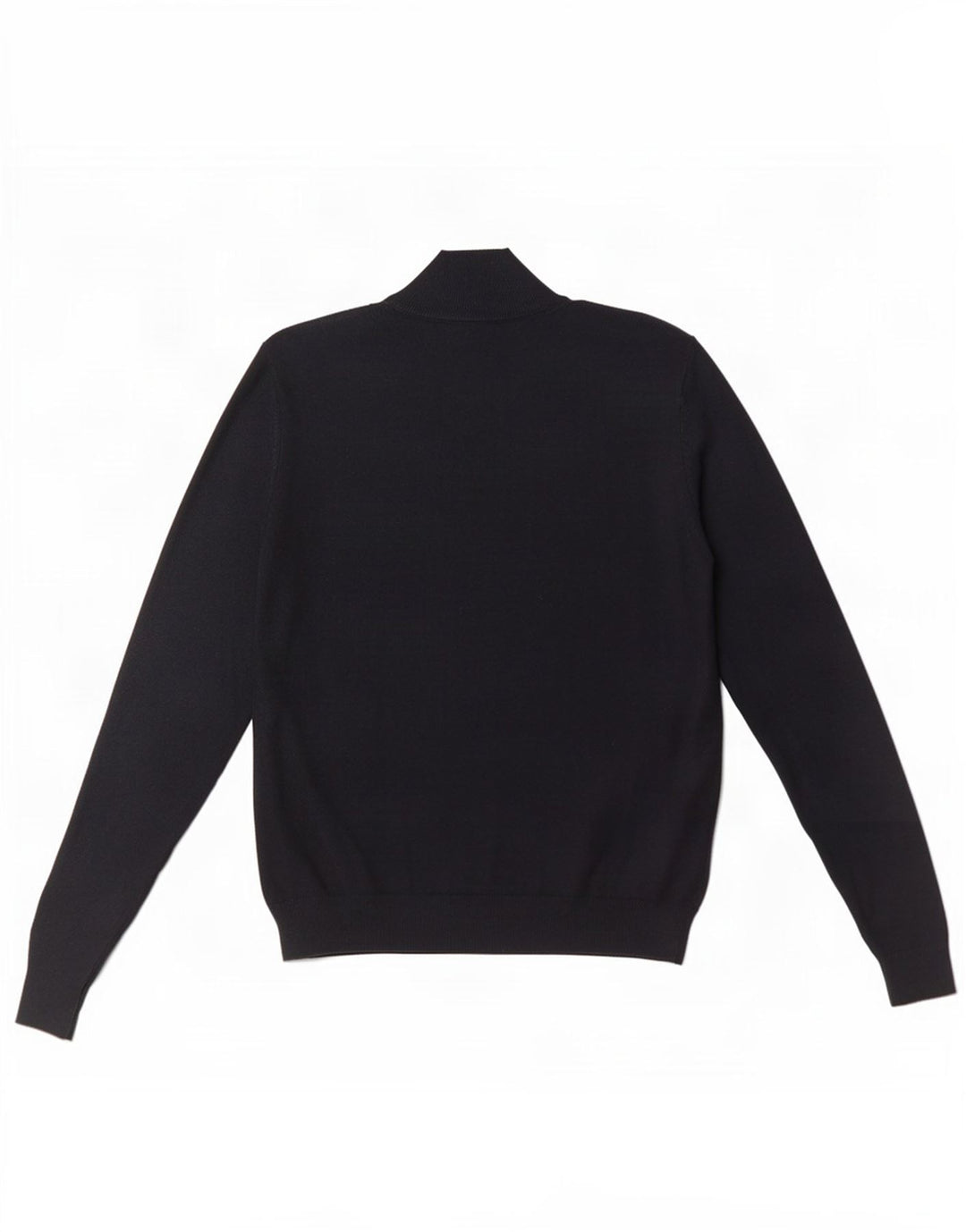 Superdry sweater med lynlås til mænd mellem marineblå bomuld