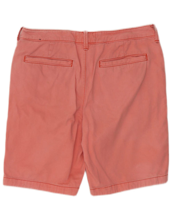 Hollister Herre Classic Fit Chino Shorts W33 Medium Pink Bomuld