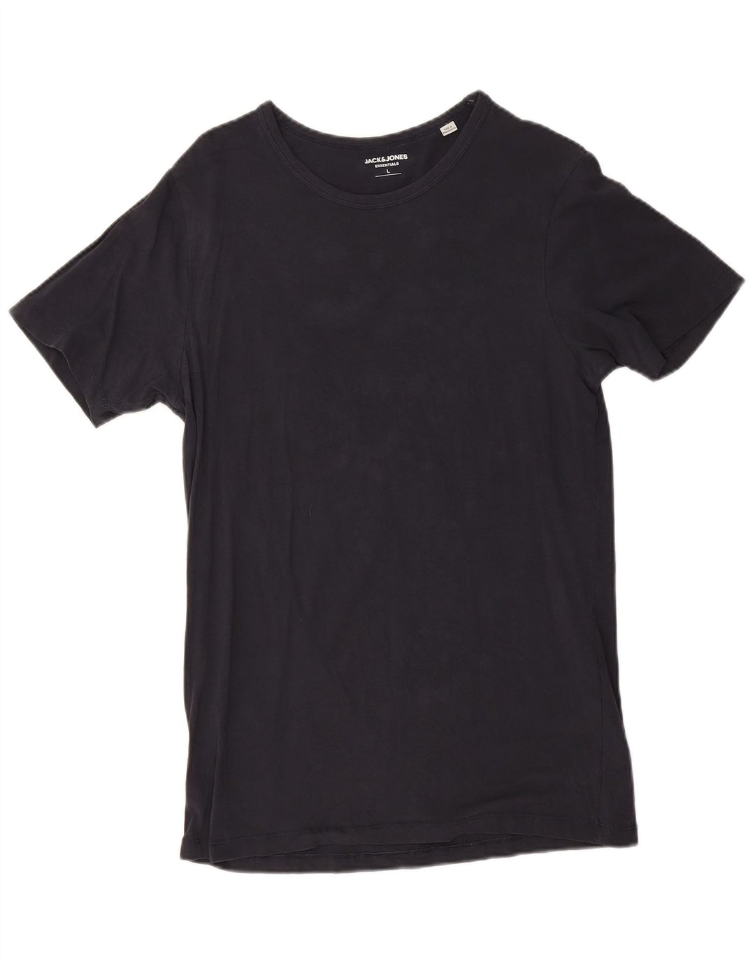 Jack & Jones Herre T-Shirt Top Large Navy Blå Bomuld
