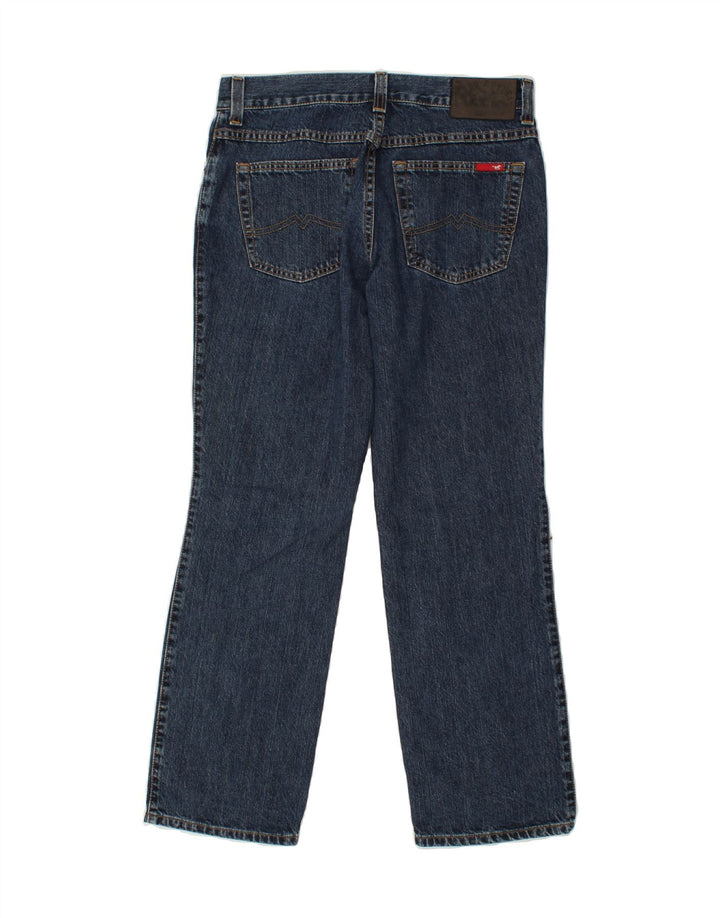 VINTAGE Mens Tramper Straight Jeans W34 L30 Blue Cotton Vintage Vintage and Second-Hand Vintage from Messina Hembry 